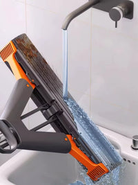 Half-Fold Collodion Mop, Water-Absorbent, Hand-Wash-Free Household Mopping Household Cleaning Tool