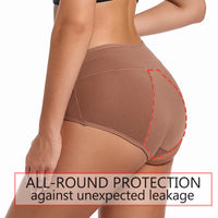 3Layers Leak Proof Menstrual Panties Women Period Underwear Sexy Pants Incontinence Underwear Briefs High Waist Breathable Pants