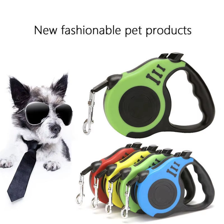 Pet Leash Small and Medium-Sized Dogs and Dogs Automatic Telescopic Traction Device Portable Dog Walking Pet Supplies