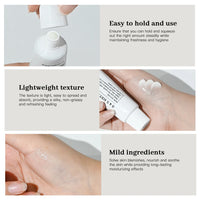 Soothe and repair your skin with the 345 Relief Cream. Formulated to calm redness, irritation, and dryness, it strengthens your skin barrier while leaving it soft and nourished. Perfect for sensitive skin types.