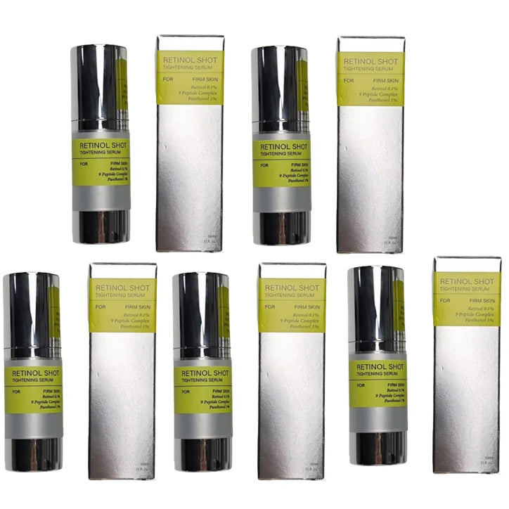 Rejuvenate tired eyes with our Korean Retinol Shot Eye Cream. Enriched with retinol and natural extracts, it reduces wrinkles, fine lines, and puffiness while deeply moisturizing your skin. Dermatologist-tested for safe daily use.