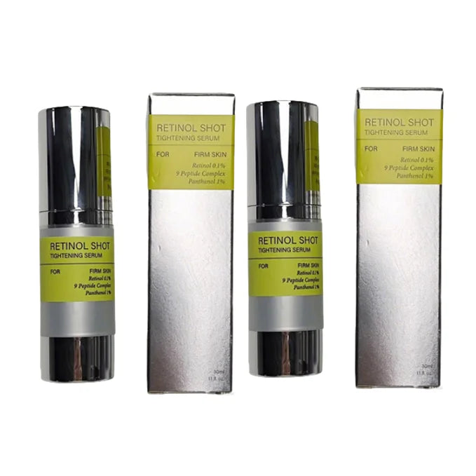 Rejuvenate tired eyes with our Korean Retinol Shot Eye Cream. Enriched with retinol and natural extracts, it reduces wrinkles, fine lines, and puffiness while deeply moisturizing your skin. Dermatologist-tested for safe daily use.