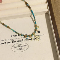 Shine with elegance in our ZAKOL Vintage Bohemian Necklace. Featuring dazzling star-shaped crystals and a unique boho-inspired design, this necklace adds a touch of glamour to any outfit. Ideal for parties, weddings, or everyday chic styling.