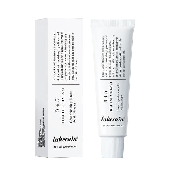 Soothe and repair your skin with the 345 Relief Cream. Formulated to calm redness, irritation, and dryness, it strengthens your skin barrier while leaving it soft and nourished. Perfect for sensitive skin types.