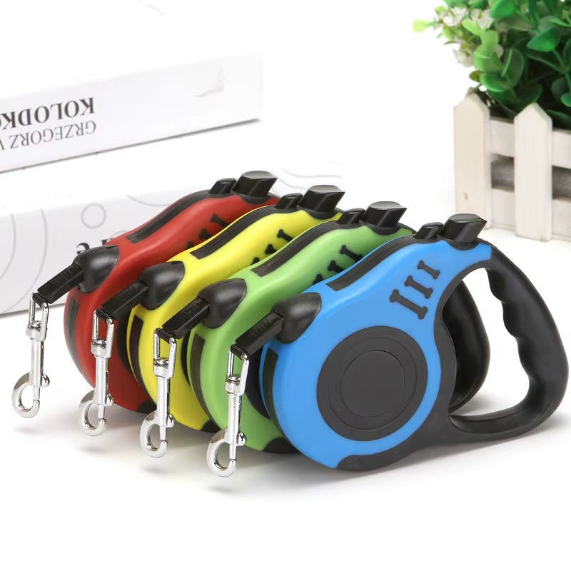 Pet Leash Small and Medium-Sized Dogs and Dogs Automatic Telescopic Traction Device Portable Dog Walking Pet Supplies