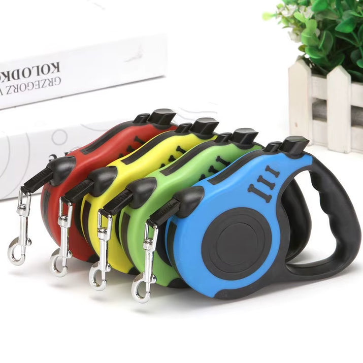 Pet Leash Small and Medium-Sized Dogs and Dogs Automatic Telescopic Traction Device Portable Dog Walking Pet Supplies