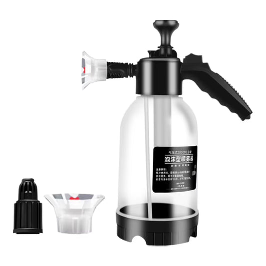 2L Household Gardening Watering Spray Can Acid and Alkali Resistant Manual Pressurized Foaming Air Pressure Car Washing Foam Pot