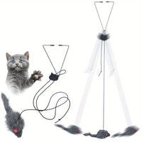 Door Hanging Cat Toy Stress Relieve Living Omdoor Hanging Toy for Living Room Hanging Kitten