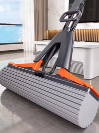 Half-Fold Collodion Mop, Water-Absorbent, Hand-Wash-Free Household Mopping Household Cleaning Tool